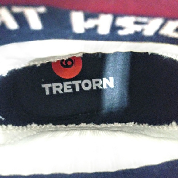 Tretorn Lia Women's Boot 6&10 Navy Sock Rain Snow - Picture 2 of 8